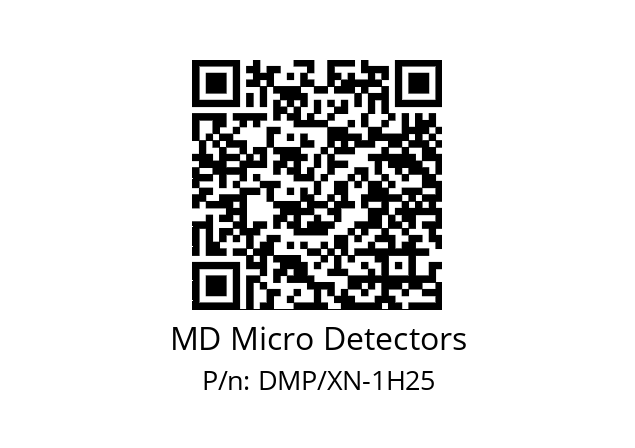   MD Micro Detectors DMP/XN-1H25