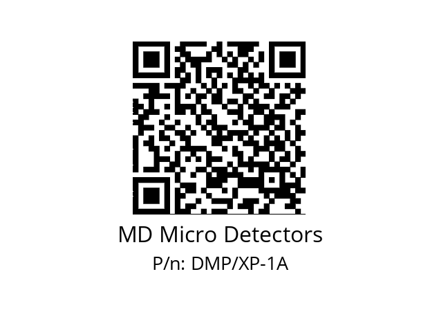   MD Micro Detectors DMP/XP-1A