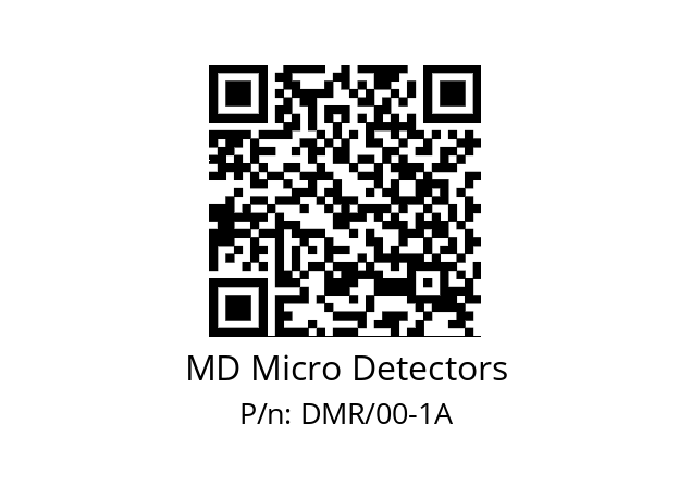   MD Micro Detectors DMR/00-1A