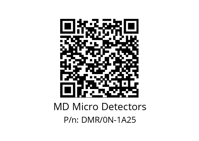   MD Micro Detectors DMR/0N-1A25