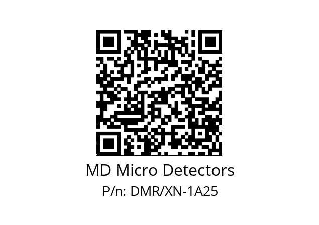   MD Micro Detectors DMR/XN-1A25