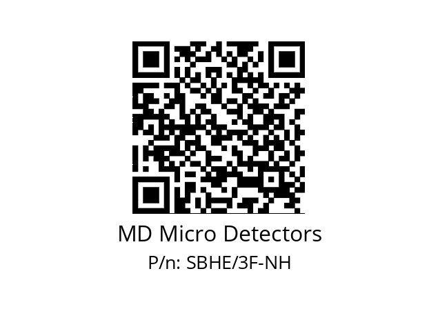   MD Micro Detectors SBHE/3F-NH