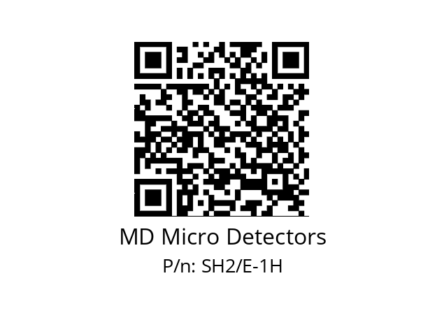   MD Micro Detectors SH2/E-1H