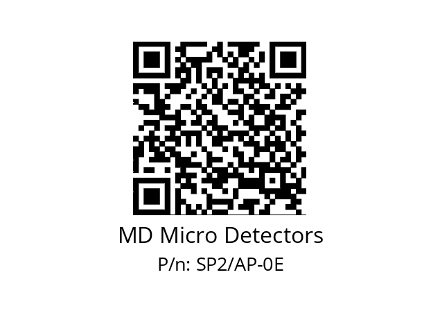   MD Micro Detectors SP2/AP-0E