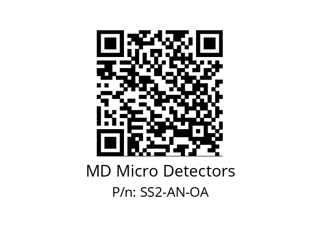   MD Micro Detectors SS2-AN-OA