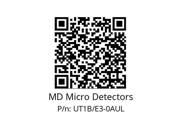   MD Micro Detectors UT1B/E3-0AUL