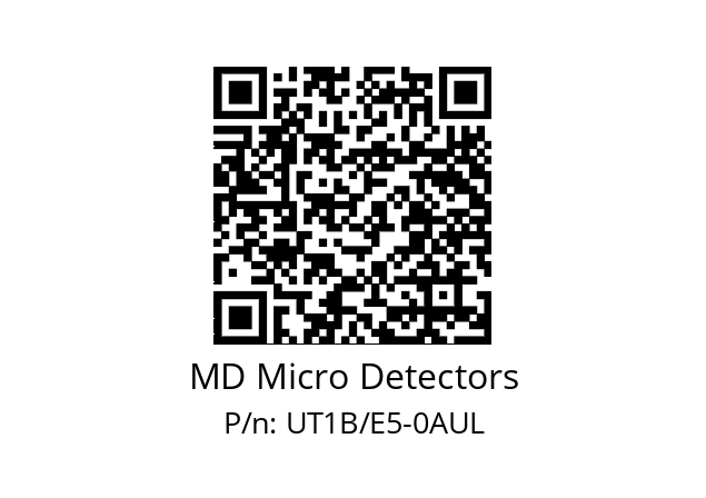   MD Micro Detectors UT1B/E5-0AUL