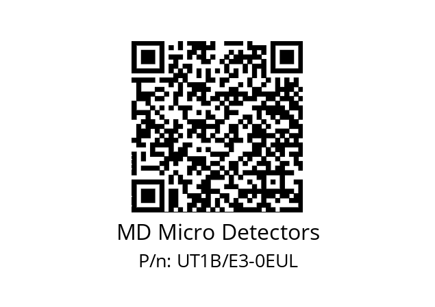   MD Micro Detectors UT1B/E3-0EUL