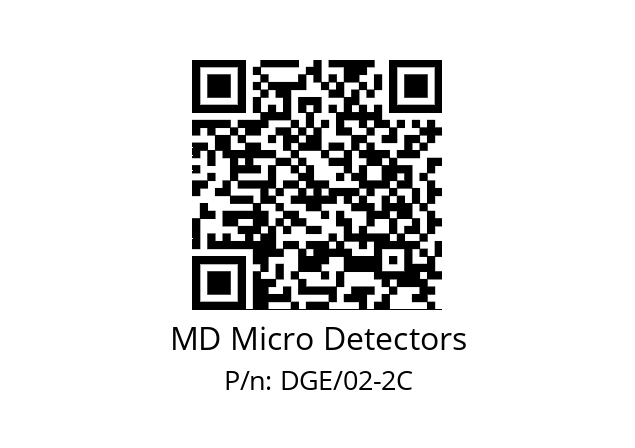   MD Micro Detectors DGE/02-2C