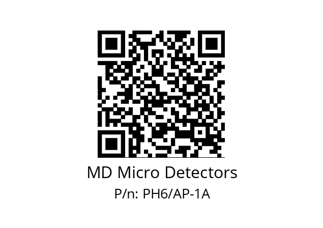   MD Micro Detectors PH6/AP-1A