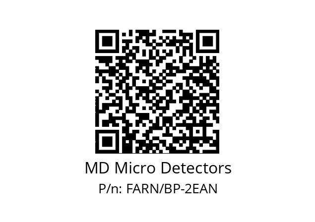   MD Micro Detectors FARN/BP-2EAN