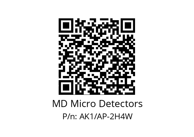   MD Micro Detectors AK1/AP-2H4W