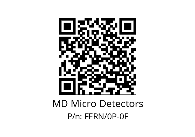   MD Micro Detectors FERN/0P-0F