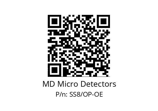   MD Micro Detectors SS8/OP-OE