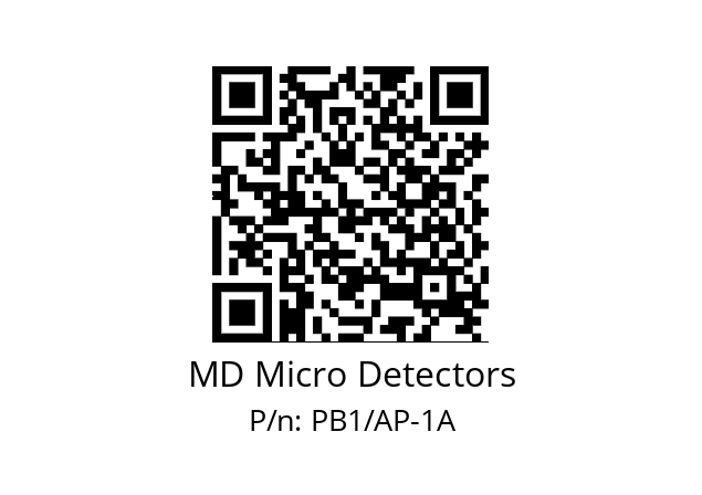   MD Micro Detectors PB1/AP-1A