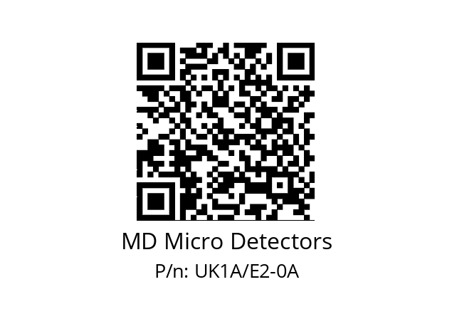   MD Micro Detectors UK1A/E2-0A