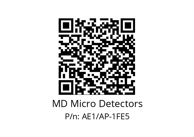   MD Micro Detectors AE1/AP-1FE5