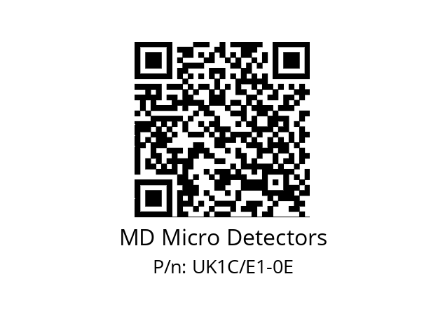   MD Micro Detectors UK1C/E1-0E