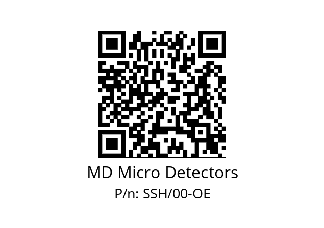   MD Micro Detectors SSH/00-OE