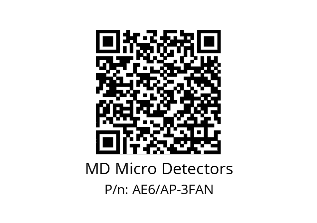   MD Micro Detectors AE6/AP-3FAN