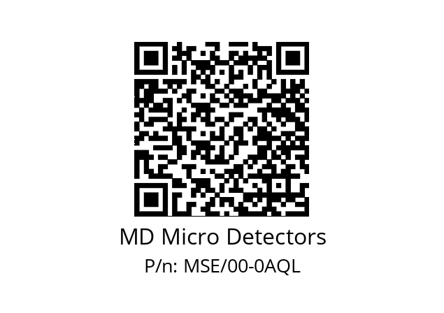   MD Micro Detectors MSE/00-0AQL