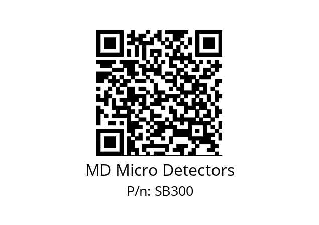   MD Micro Detectors SB300