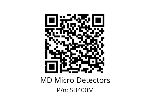   MD Micro Detectors SB400M