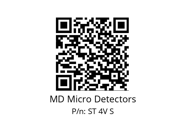   MD Micro Detectors ST 4V S