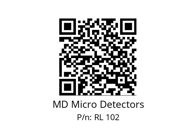   MD Micro Detectors RL 102