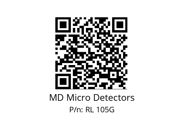   MD Micro Detectors RL 105G