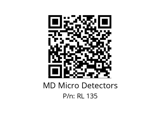   MD Micro Detectors RL 135