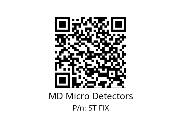   MD Micro Detectors ST FIX