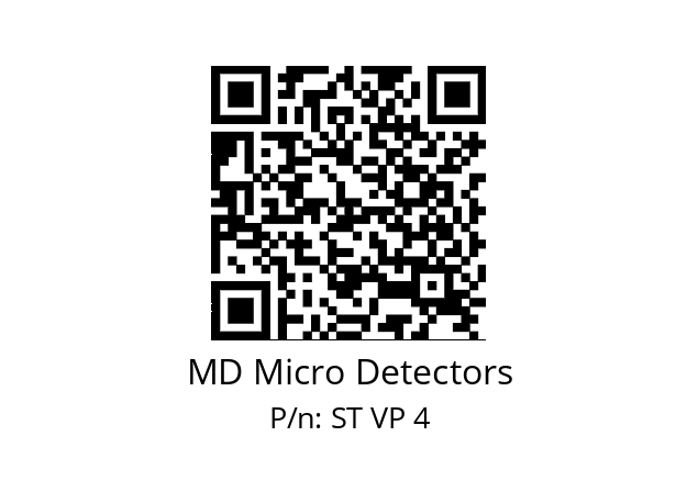   MD Micro Detectors ST VP 4