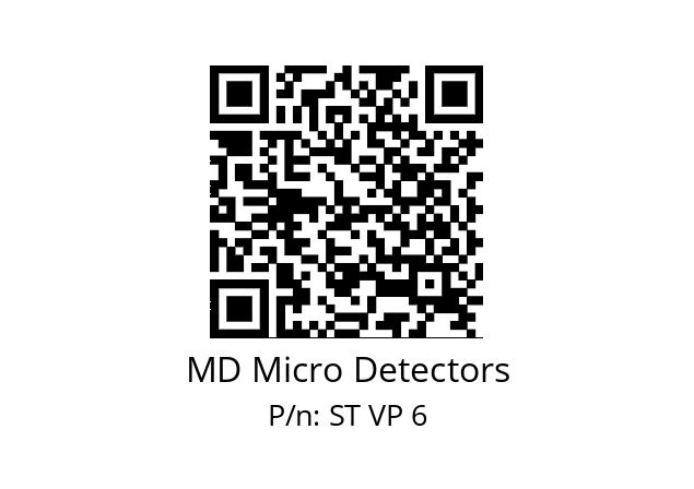   MD Micro Detectors ST VP 6