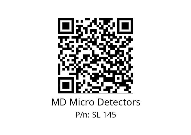   MD Micro Detectors SL 145