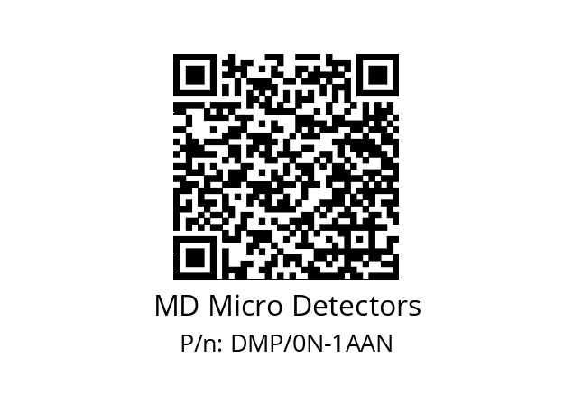   MD Micro Detectors DMP/0N-1AAN