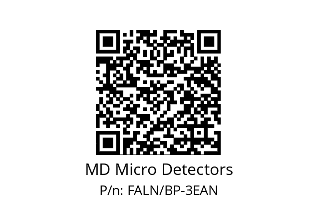   MD Micro Detectors FALN/BP-3EAN