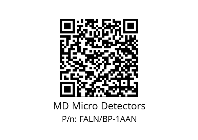   MD Micro Detectors FALN/BP-1AAN