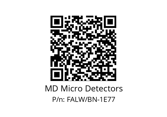   MD Micro Detectors FALW/BN-1E77