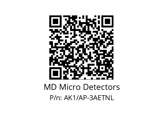   MD Micro Detectors AK1/AP-3AETNL