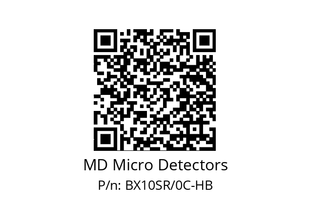   MD Micro Detectors BX10SR/0C-HB