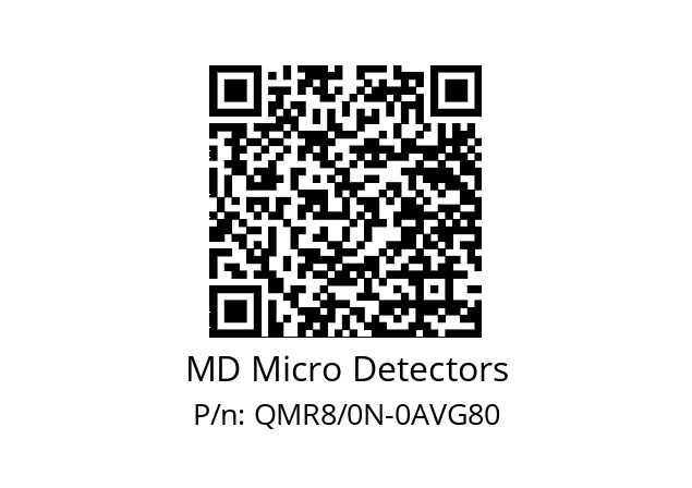   MD Micro Detectors QMR8/0N-0AVG80