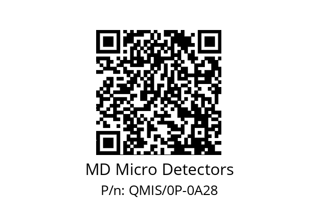   MD Micro Detectors QMIS/0P-0A28