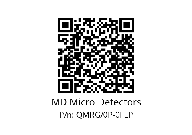   MD Micro Detectors QMRG/0P-0FLP