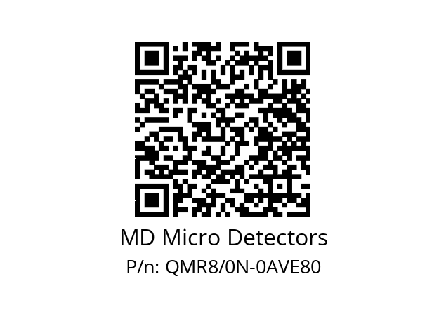   MD Micro Detectors QMR8/0N-0AVE80