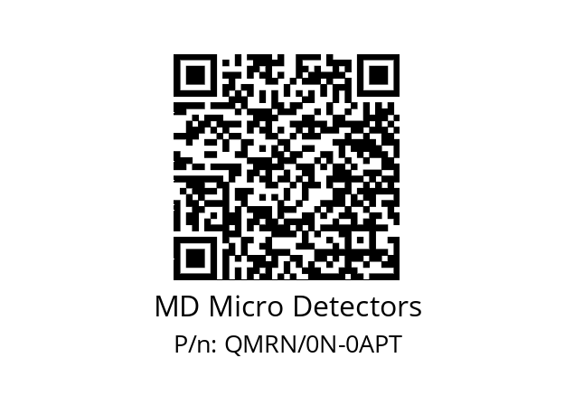   MD Micro Detectors QMRN/0N-0APT