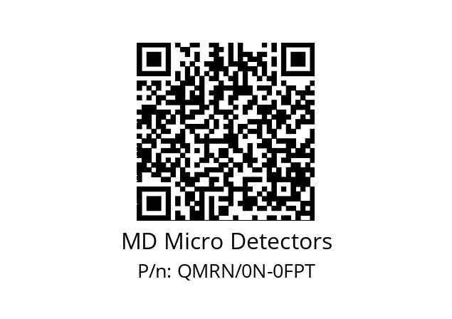   MD Micro Detectors QMRN/0N-0FPT