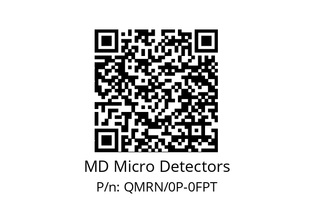   MD Micro Detectors QMRN/0P-0FPT