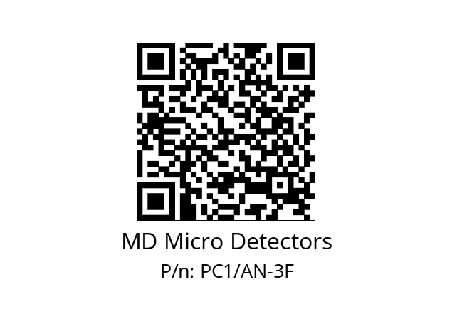   MD Micro Detectors PC1/AN-3F