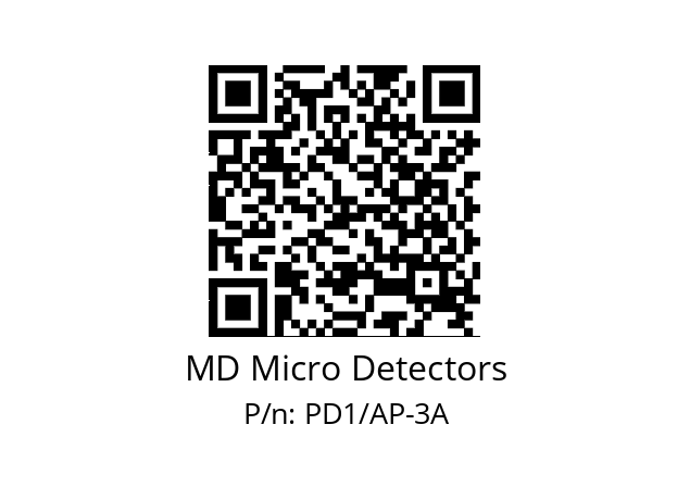   MD Micro Detectors PD1/AP-3A